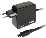 USB-C Charger 90W Black Inter-Tech PD-2090