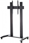 EDBAK Floor stand | TRV200 Videoconferencing Trolley | Tilt | 75-86 " | Maximum weight (capacity) 120 kg | Black