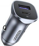 UGREEN A+C Dual-Port Car Charger PD30W+SCP22.5W