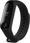 Fixed Silicone Strap for Xiaomi Mi Band 3/4 Black