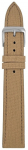 Recycled leather belt, light brown, 20 mm