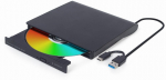 Gembird External USB DVD drive DVD-USB-031 black