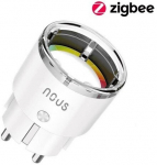 Smart ZigBee socket NOUS A1 with energy meter, TUYA