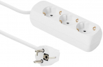 MicroConnect 3-way Schuko Socket 1.5M White