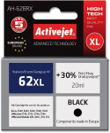 Activejet AH-62BRX ink (replacement for HP 62XL C2P05AE; Premium; 20 ml; black)