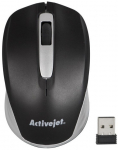 Activejet AMY-313 Mouse wireless USB (optical; 1200 DPI; black and gray)