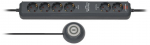 Brennenstuhl Eco-Line Comfort Switch Plus Steckdosenleiste, 6-fach - anthrazit
