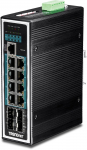 Trendnet 12-Port Hardened Industrial Gigabit PoE+ Layer 2+ Managed DIN-Rail Switch