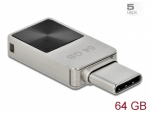 Delock Mini USB 3.2 Gen 1 USB-C&trade; Memory Stick 64 GB - Metal Housing
