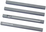 Watercool HEATKILLER&reg; Tube - studs 150mm - raw aluminum