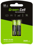 Akku 2xAA HR6 2600mAh Green Cell