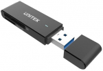 UNITEK Y-9327A card reader USB 3.2 Gen 1 (3.1 Gen 1) Type-A Black