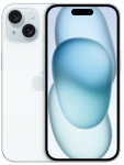 Apple iPhone 15 15.5 cm (6.1") Dual SIM iOS 17 5G USB Type-C 256 GB Blue