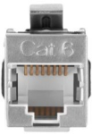 LANBERG feed-thru connector RJ45 cat.5e