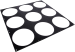 Alphacool SuperNova 1260 fan cover 9x140mm - Black