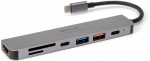Platinet adapter Multimedia 7in1 (45985)