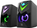 Defender PC speakers J4 2.0 6W LED USB Black