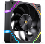 Jonsbo HF2-120 Fan, Reverse Blade, PWM, ARGB - 120mm, black