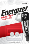 Energizer battery Alkaline LR43/186 BP2