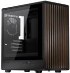 Krux Helio black/wood microATX case