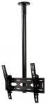 B-Tech Universal Flat Screen Ceiling Mount with Tilt (VESA 400) - 1m &Oslash;50mm Pole