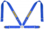 Sabelt Sim Seatbelts, 4-Point Harness, Adjustable, Blue