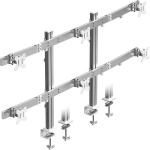 Icybox Diamond Stand 666 monitor mount silver