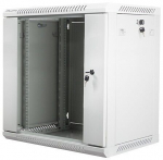 Lanberg WF01-6412-10S rack cabinet 12U Wall mounted rack Grey