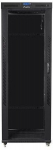Lanberg Installation cabinet rack 19 42U 800x800 black, glass door LCD (Flat pack)