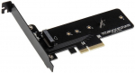 Akasa M.2 X4 PCI-E Adapter Karte - schwarzes PCB