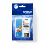 BROTHER LC-421VAL Ink Cartridge Multipack 4 Colors