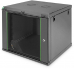 Digitus Wall mounting cabinet DN-19 09-U-EC-SW Black