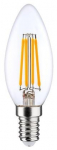 Leduro 6W 810lm 3000K E27 C37 LED Filament Bulb 70305