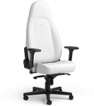 Noblechairs ICON Gaming Chair - White Edition with Memory Foam Headrest