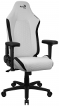 Aerocool Crown Leatherette Moonstone White Gaming Stuhl, Kunstleder - wei&szlig;