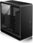 Jonsbo UMX6S E-ATX Tempered Glass Midi-Tower Case - Black