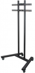B-Tech Large Universal Flat Screen Trolley / Floor Stand (VESA 800 x 600) - 1.8m &Oslash;50mm Poles
