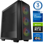 INTOP AQUA i7-14700F 16GB DDR5 1TB SSD M.2 NVME RTX3050 8GB no-OS