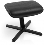 Noblechairs Footrest 2 - PU Leather Black, 45&deg; Tilt, Cold Foam Padding