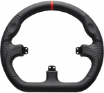 Asetek SimSports GT Rim - Closed D, Leather - Black