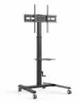 Techly Mobile LCD/LED stand 32-70 inches, 40 kg with a shelf
