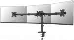 NEOMOUNTS NERO Triple Flat Screen Desk Mount with Phone Holder