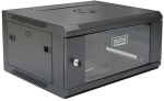 Digitus DN-W19 04U/450/B 4U wall-mounted rack, black