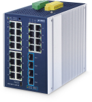 PLANET Industrial L2 24-Port Managed Switch IGS-4215-24T4X