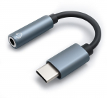 Qoltec Adapter USB C Jack 3.5mm 10cm