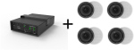VivoLink audiopack subwoofer 8 50W+ 4 x ceiling speakers Speakers (AUDIOPACK4)