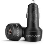 Axagon PWC-PQ48 car charger 48W, 2-port USB PD3.0 & QC4+