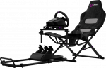 LORGAR FLEX RAF1 Sim Racing Cockpit Advanced, foldable, black