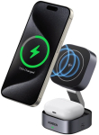 UGREEN 2-in-1 Qi2 Magnetic Foldable Charging Stand (No Adapter)