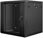Lanberg Wall-Mounted Rack 19'' 12U 600X600mm black